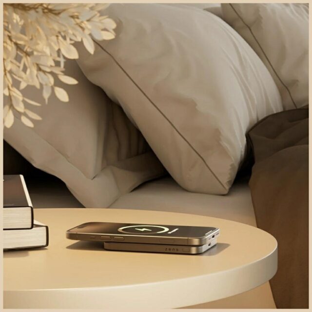 ZENS Slim Qi2 Magnetic 10000mAh Powerbank Black - imagine 5