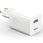 Mains Charger Baseus Charging Quick Charger USB 3.0 - white