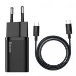 Baseus TZCCSUP-L01 mobile device charger Smartphone Black AC  USB Fast charging Indoor