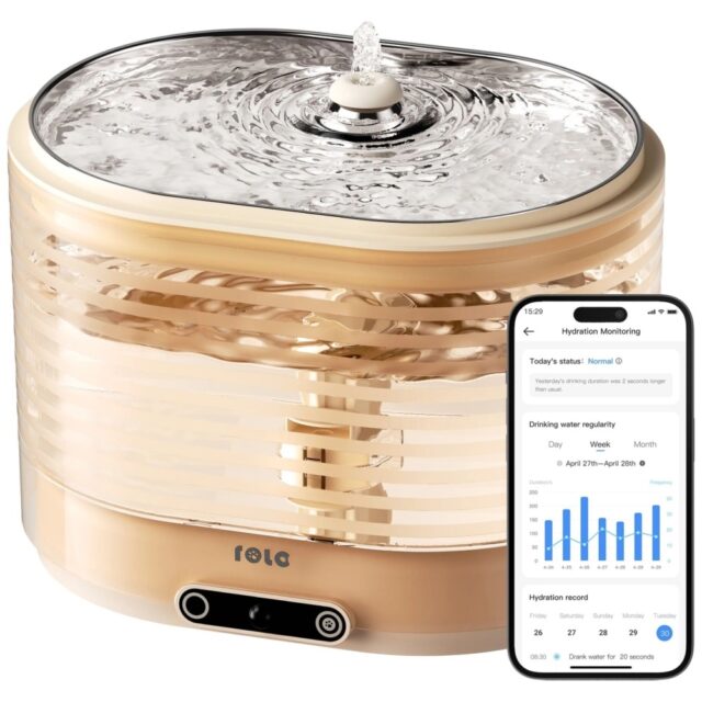 EnaBot Rola Fountain - cat fountain with filter - imagine 4