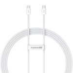 Baseus Superior USB C to USB C data cable 1 m 30 W White