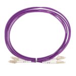 Extralink LC/UPC-LC/UPC | Patchcord | Multi mode, OM4, Duplex, 3mm, 2m